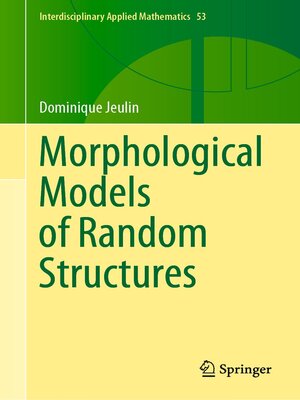 cover image of Morphological Models of Random Structures
